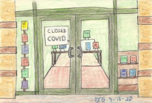 Bookstore Closed for COVID